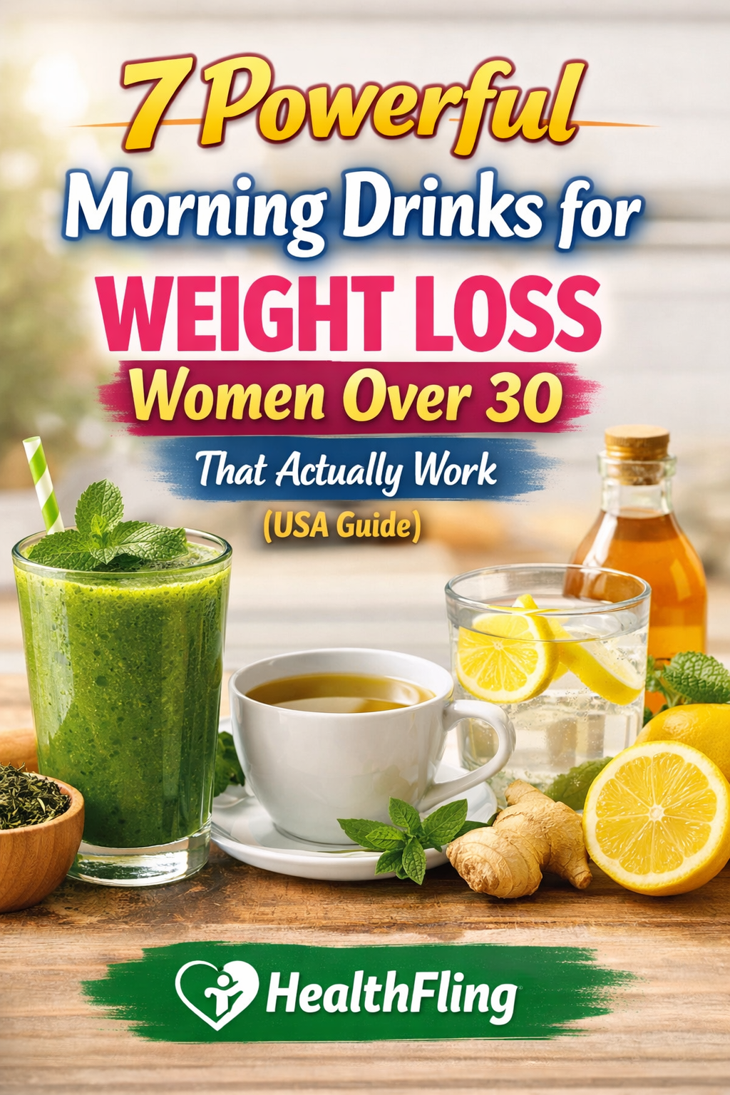 Morning Drinks for Weight Loss Women Over 30 – HealthFling