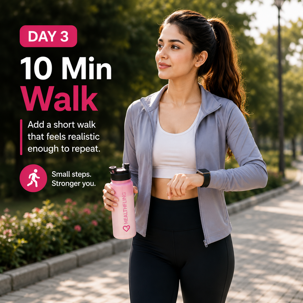 HealthFling walking and steps guides