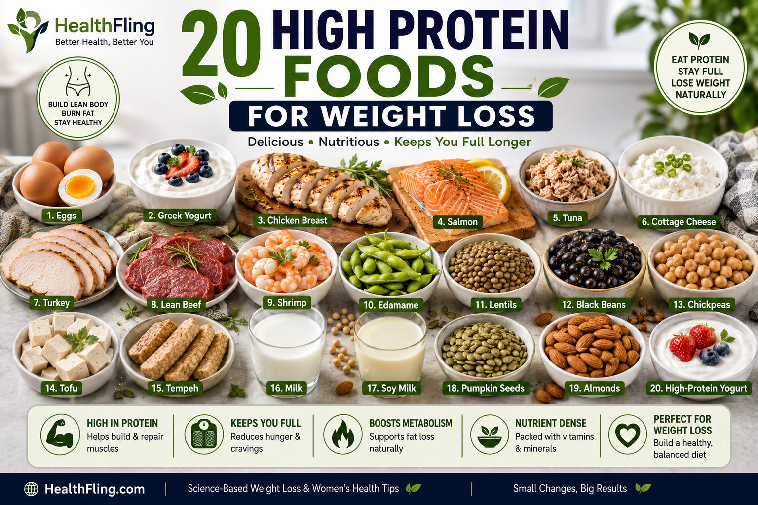 high protein foods for weight loss