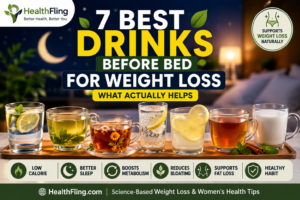 drinks before bed for weight loss