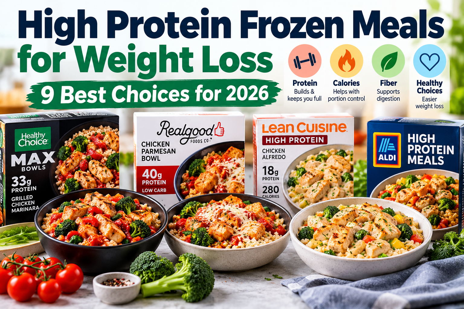high protein frozen meals for weight loss