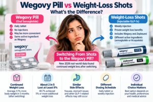 Wegovy pill vs weight-loss shots after switching from GLP-1 injections