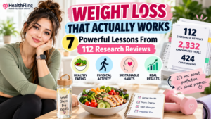 weight loss that actually works with healthy eating, physical activity and sustainable habits