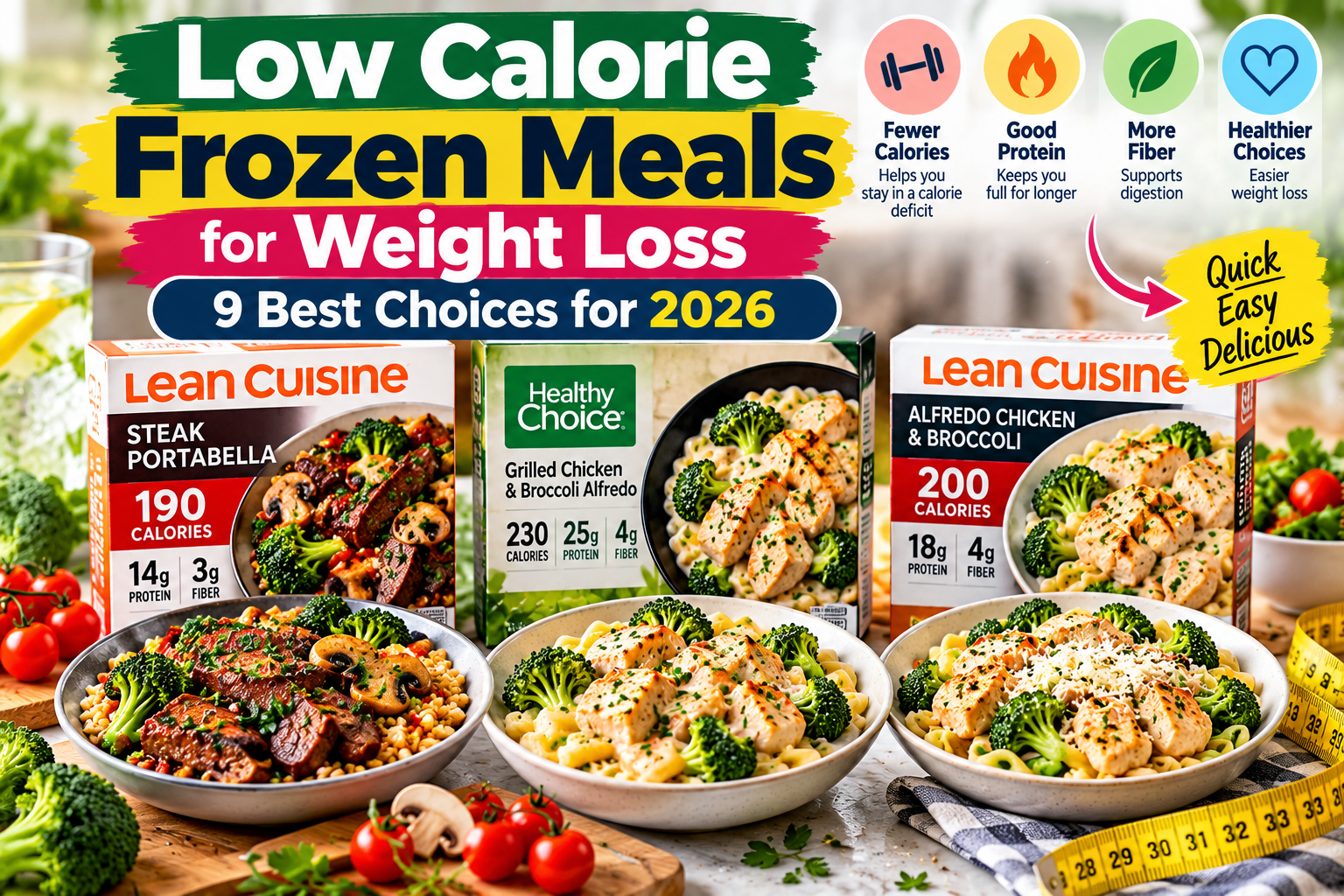 low calorie frozen meals for weight loss
